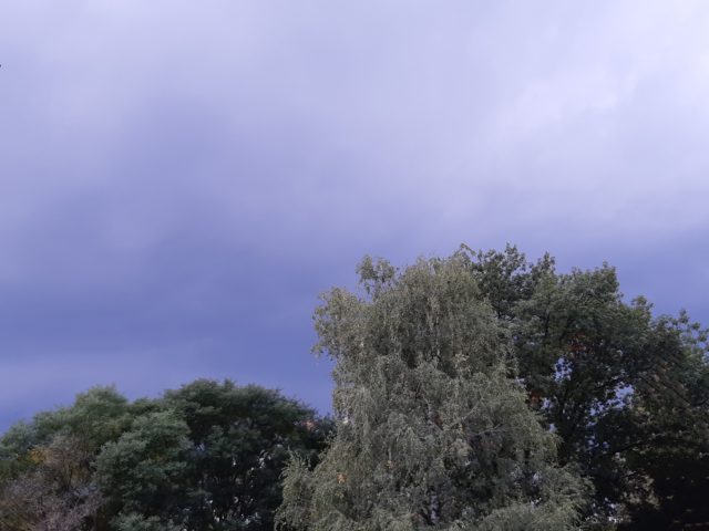 Oblačno, kiša