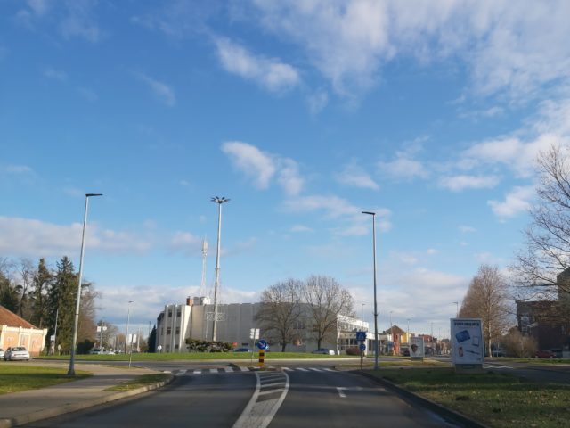 Čakovec centar pošta kružni tok