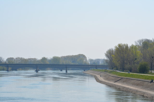Drava sunčano