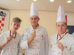 Mladi kuhari Srednje škole Prelog Amos Novak, Dario Rodeš i Lovro Stančin brončani na najvećem kulinarskom natjecanju na svijetu