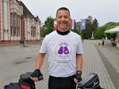 Kristijan Srpak biciklom krenuo na put od 600 km za oboljele od cistične fibroze