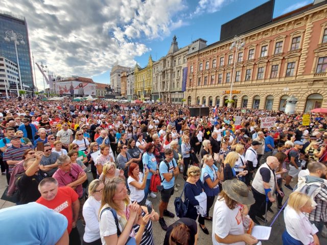 prosvjed zagreb festival slobode
