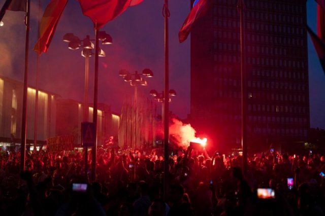 prosvjed ljubljana