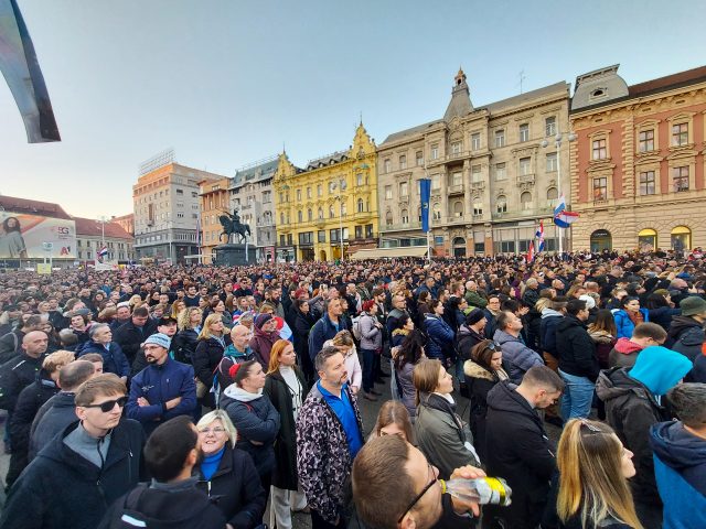prosvjed zagreb