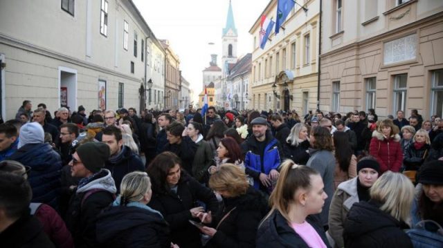 prosvjed zagreb covid