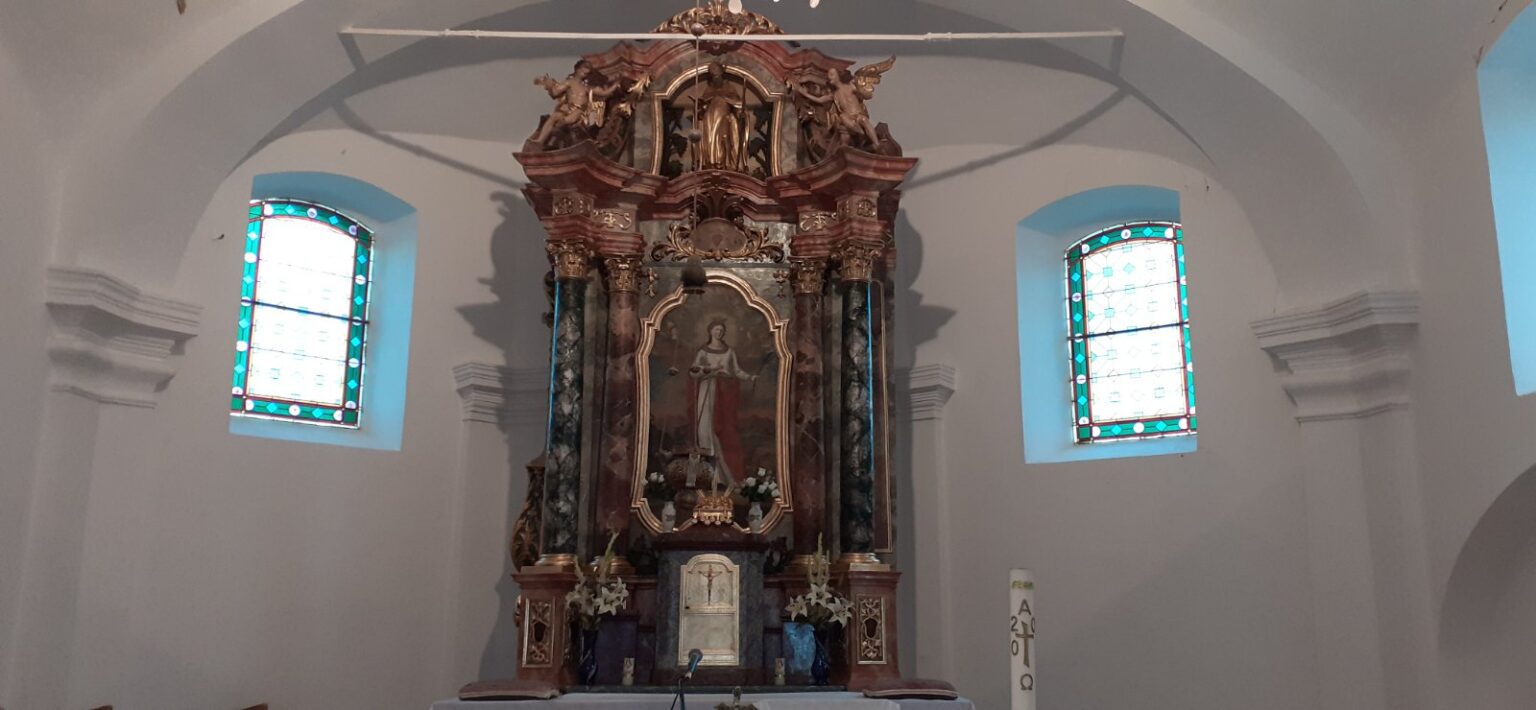 Obnovljen središnji oltar u kapeli svete Margarete u Kapelščaku