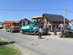Završeno asfaltiranje nakon aglomeracije u Općini Sveti Martin na Muri