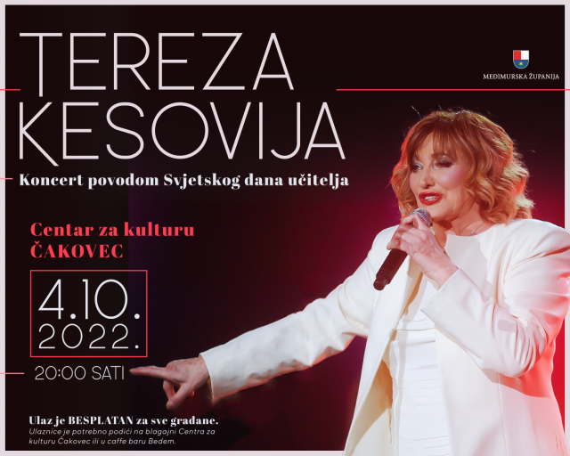 Tereza Kesovija - najava koncerta
