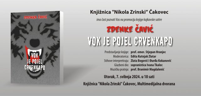 Zdenka Čavić - Vok je pojel Crvenkapo_Pozivnica Čakovec03