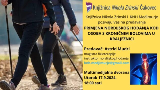 Nordijsko hodanje plakat