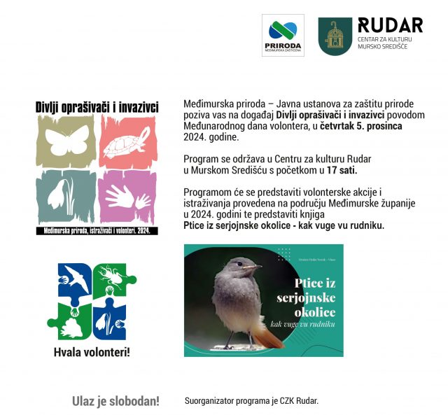 pozivnica Dan volontera i predstavljanje knjige Ptice iz serjojnske okolice.cdr