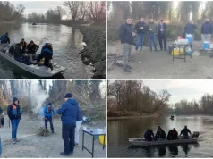 Zimski spust rijekom Murom