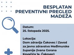 Uskoro besplatan preventivni pregled madeža – zdravstveni projekt Međimurske županije posvećen zdravlju građana