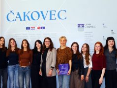 Prijem gradonačelnice Cividini za članice Plesnog studija suvremenog plesa „Teuta“, povodom novog velikog uspjeha