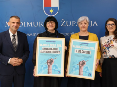 Župan Matija Posavec i gradonačelnica Ljerka Cividini uručili plakete Jutarnjeg lista ravnateljicama najboljih škola u Međimurju – Gimnazije Josipa Slavenskog Čakovec i II. osnovne škole