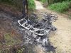 U prometnoj nesreći ozlijeđeni vozač i putnik, četverocikl u potpunosti izgorio