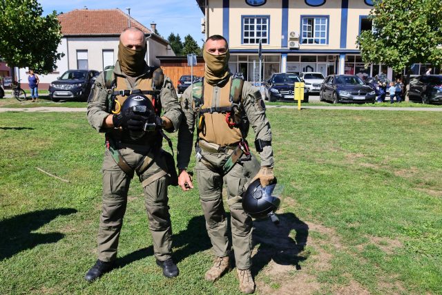 pokazne vježbe interventne policije