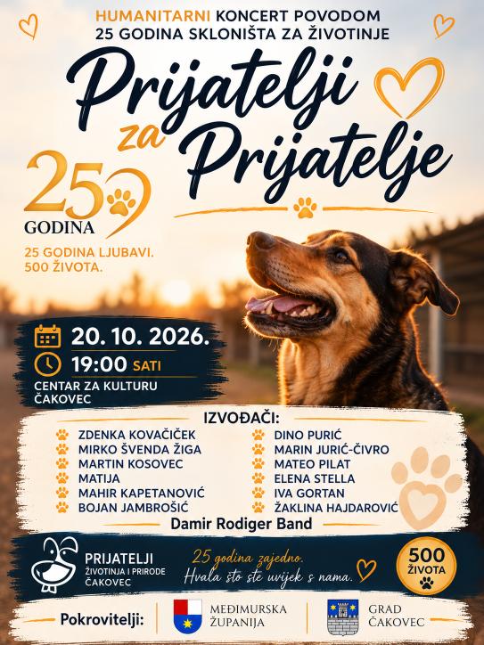 Plakat za najavu koncerta