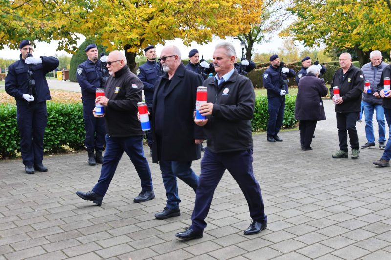 Domovinskoga rata na gradskom groblju u Čakovcu