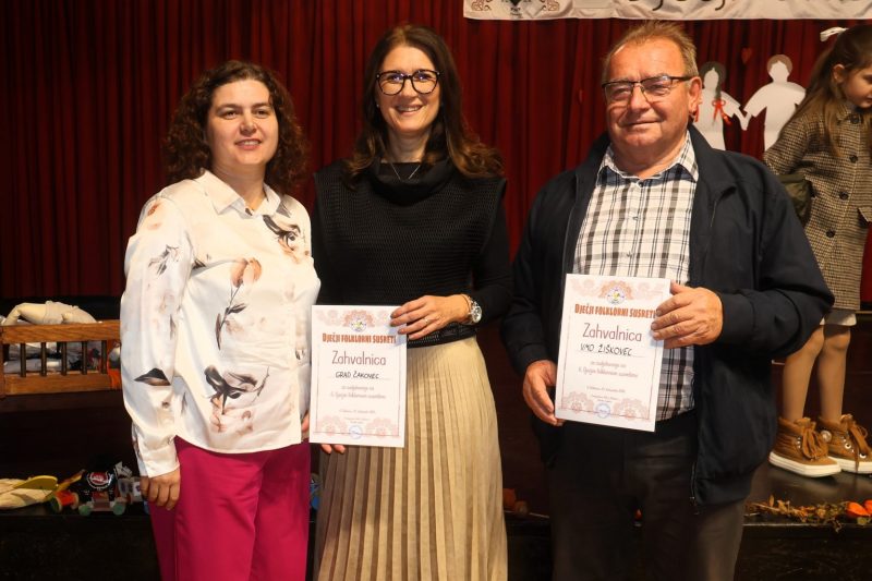 Mali folkloraši ispunili Društveni dom u Žiškovcu