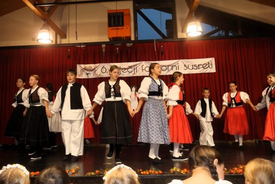 Mali folkloraši ispunili Društveni dom u Žiškovcu