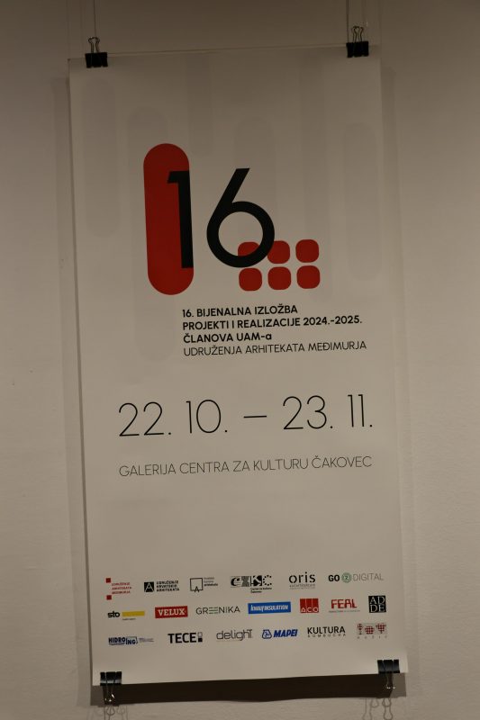 otvorena 16. bienalna izložba Udruženja arhitekata Međimurja