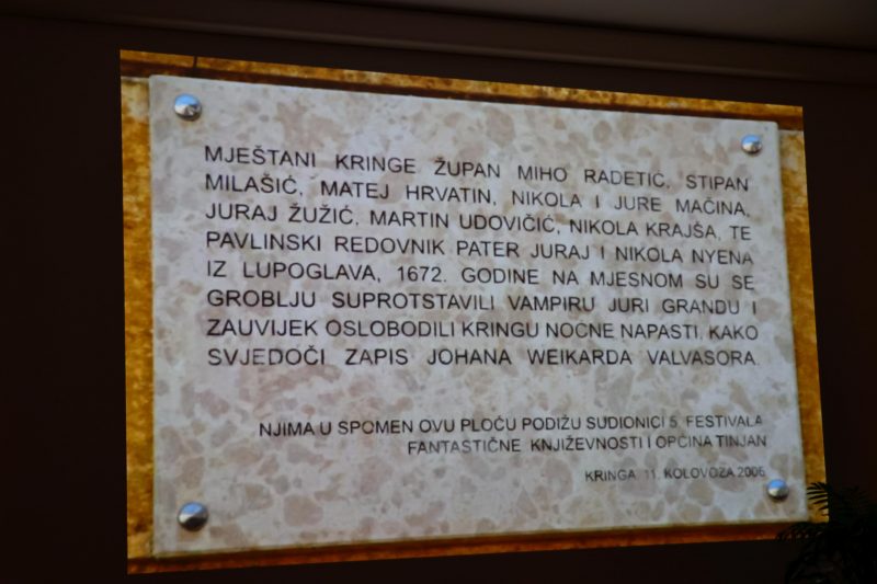 Održano predavanje Kristijana Petrovića o vampirima