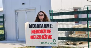 protiv megafarme u Velikom Pažutu