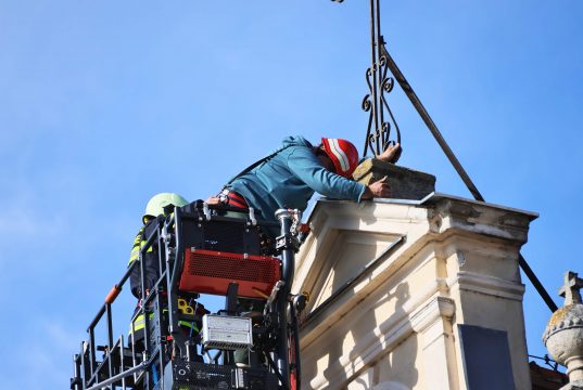 Nove autoljestve JVP-a Čakovec u akciji