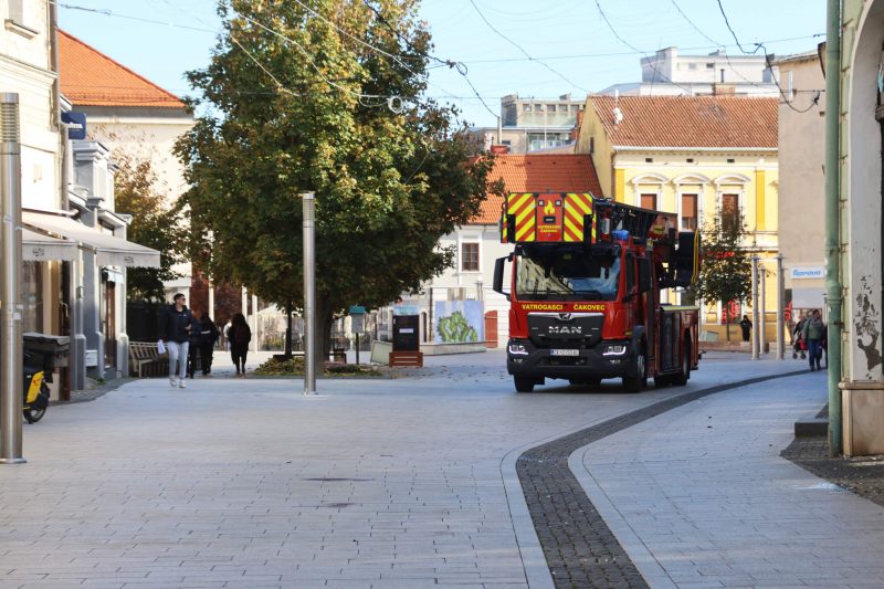 Nove autoljestve JVP-a Čakovec u akciji